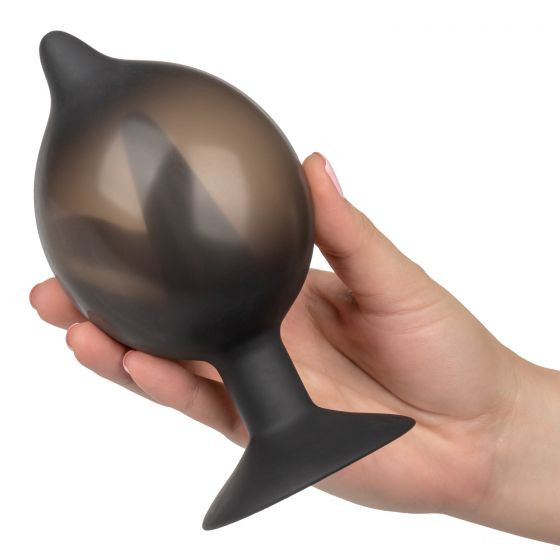 Расширяющаяся анальная пробка со съемным шлангом Medium Silicone Inflatable Plug - 10,75 см. Расширяющаяся анальная пробка со съемным шлангом Medium Silicone Inflatable Plug - 10,75 см.