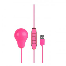 Розовый вибростимулятор с питанием от USB-порта LET US-B 10 RHYTHMS BULLET EXTRA LARGE Розовый вибростимулятор с питанием от USB-порта LET US-B 10 RHYTHMS BULLET EXTRA LARGE