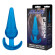 Голубая анальная пробка конической формы Medium Tapered Butt Plug - 12,7 см. Голубая анальная пробка конической формы Medium Tapered Butt Plug - 12,7 см.