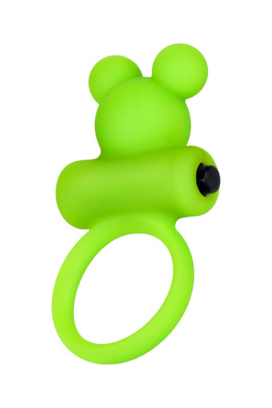 Зеленое виброкольцо на пенис A-Toys Зеленое виброкольцо на пенис A-Toys