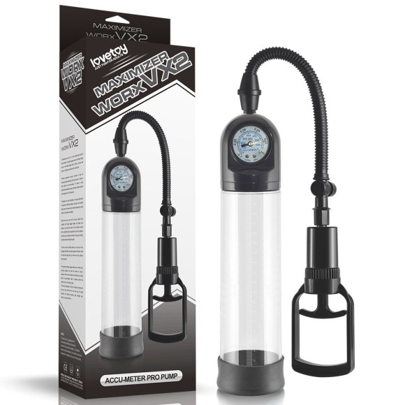 Ручная вакуумная помпа с манометром Maximizer WorxVX2 Accu Meter Pump Ручная вакуумная помпа с манометром Maximizer WorxVX2 Accu Meter Pump