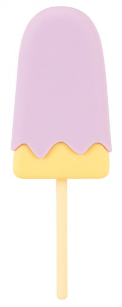 Сиреневый мини-вибратор в форме пломбира Vibrating Popsicle Сиреневый мини-вибратор в форме пломбира Vibrating Popsicle