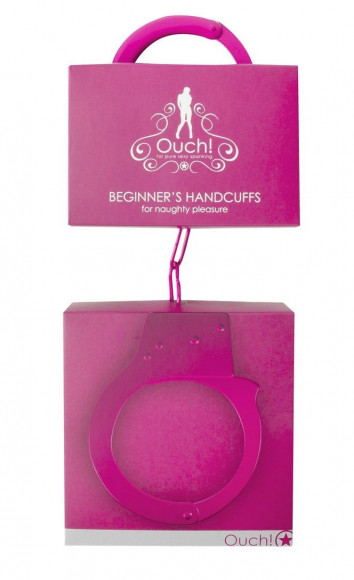 Розовые наручники OUCH! Pink Розовые наручники OUCH! Pink