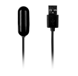 Чёрная вибропуля с питанием от USB LET US-B BULLET SMALL BLACK Чёрная вибропуля с питанием от USB LET US-B BULLET SMALL BLACK