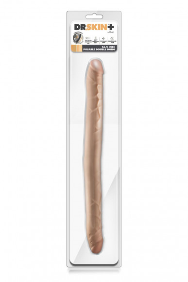 Телесный двусторонний фаллоимитатор 16.5 Inch Double Dong - 41,9 см. Телесный двусторонний фаллоимитатор 16.5 Inch Double Dong - 41,9 см.