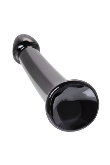 Черный нереалистичный фаллоимитатор Jelly Dildo L - 20 см. Черный нереалистичный фаллоимитатор Jelly Dildo L - 20 см.