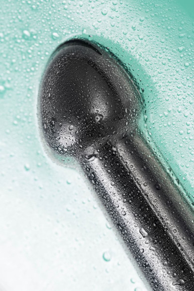 Черный нереалистичный фаллоимитатор Jelly Dildo L - 20 см. Черный нереалистичный фаллоимитатор Jelly Dildo L - 20 см.