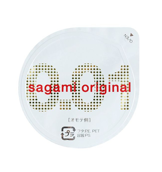 Супертонкий презерватив Sagami Original 0.01 - 1 шт. Супертонкий презерватив Sagami Original 0.01 - 1 шт.