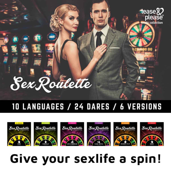 Настольная игра-рулетка Sex Roulette Kamasutra Настольная игра-рулетка Sex Roulette Kamasutra