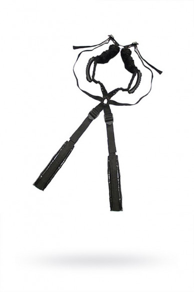 Чёрный бондажный комплект Romfun Sex Harness Bondage на сбруе Чёрный бондажный комплект Romfun Sex Harness Bondage на сбруе