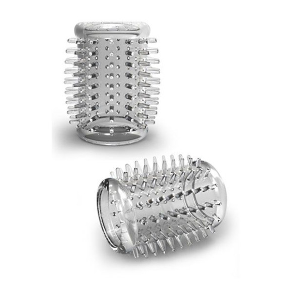 Прозрачная насадка с шипами STAY HARD COCK SLEEVE 01 CLEAR Прозрачная насадка с шипами STAY HARD COCK SLEEVE 01 CLEAR