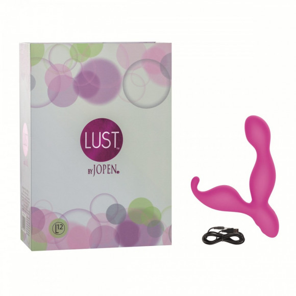 Розовый вибромассажер Lust by JOPEN L12 Розовый вибромассажер Lust by JOPEN L12