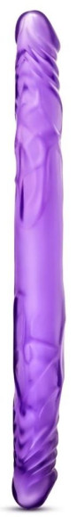 Фиолетовый двусторонний фаллоимитатор 14 Inch Double Dildo - 35 см. Фиолетовый двусторонний фаллоимитатор 14 Inch Double Dildo - 35 см.