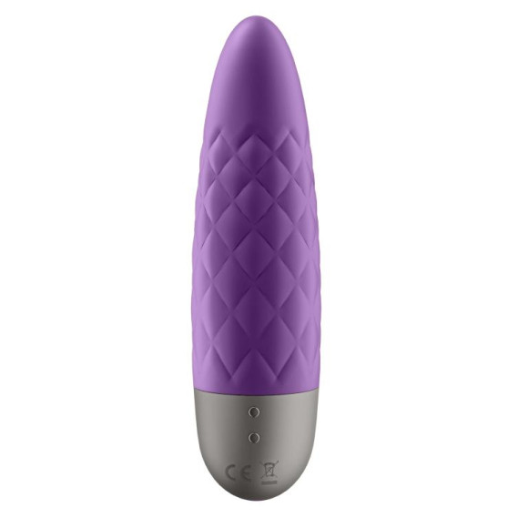 Фиолетовый мини-вибратор Ultra Power Bullet 5 Фиолетовый мини-вибратор Ultra Power Bullet 5