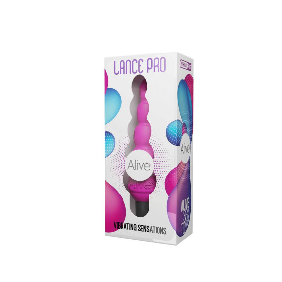 Розовая анальная ёлочка с вибропулей Lance Pro - 13,8 см. Розовая анальная ёлочка с вибропулей Lance Pro - 13,8 см.