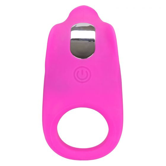 Ярко-розовое эрекционное виброкольцо Silicone Rechargeable Teasing Enhancer Ярко-розовое эрекционное виброкольцо Silicone Rechargeable Teasing Enhancer