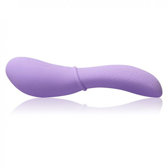 Сиреневый вибростимулятор Appetency Licking Tongue Vibe - 16,5 см.